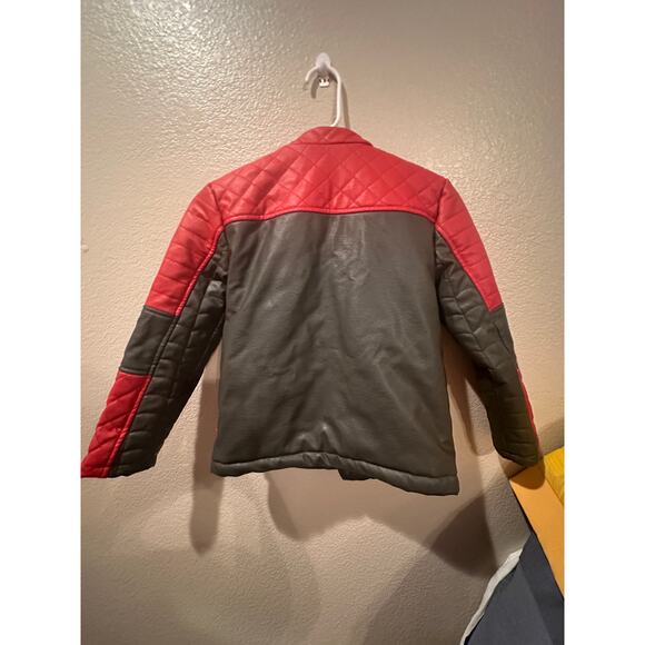 NWOT Disney Parks Marvel Spider-Man Faux Leather Biker Jacket M 7/8 - Picture 12 of 12